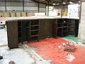 Back of bar - cleaned and painted